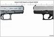 Glock G19 Gen4 vs Glock G43X size comparison Handgun Her